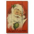 Wile E. Wood Wile E. Wood WRSW1420 14 x 20 Welcom Santa Wood Art WRSW1420